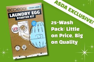 25 wash pack laundry egg ASDA